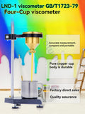 Desktop Lab Viscosidade Cup, T-4 Cup Viscosímetro, Paint Flow Velocity Cup, Viscosímetro para Paint Coating