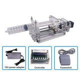 Desktop Precision Bomba De Injeção Elétrica, seringa Thruster, laboratório Micro Dispenser, cola Dispenser