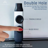 Double Hole Design Kazoo Double Film Kazoos Accompaniment With Ukulele Guitar Violin Portable Musical Instrument Christmas Gifts