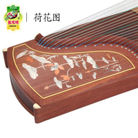 DunHuang GuZheng 694L Chinese 21 strings Musical Instrument Zither 5 pattern High Quality Zither