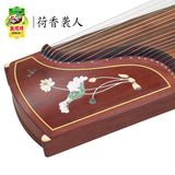 DunHuang GuZheng 694L Chinese 21 strings Musical Instrument Zither 5 pattern High Quality Zither