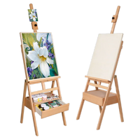 AOOKMIYA Easel Caballete Pintura Portable Painting Stand Drawer Artist Student Kid Oil Paint Wooden Easel Box Art Supplies Drawing Table