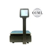 Electronic Scale 15KG 30KG Digital Weighing Built-in Receipt Bill Printer Barcode Supermarket Label Printing Bench Scale