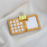 AOOKMIYA  Empty Wooden Watercolor Palette Ins Style Travel Portable Mini Watercolor Acrylic Paint Box Square Tray Box Art Painting Supplie