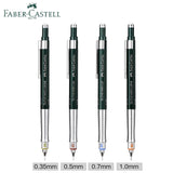 Faber Castell-Tk Fine Vario L Elaboração Mecânica e Automática Lápis, Inclui B 2B HB Recarga de Chumbo, 0,5 1,0 0,35 0,7 milímetros