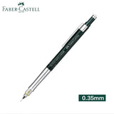 Faber Castell-Tk Fine Vario L Elaboração Mecânica e Automática Lápis, Inclui B 2B HB Recarga de Chumbo, 0,5 1,0 0,35 0,7 milímetros