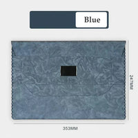 Fashion Business File Bag A4 Paper File Organizer Document Bag PU Leather Business Tote A4 Bag For Documents