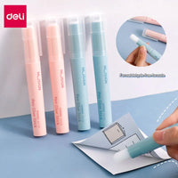 Fashion Color Self Adhesive Glue Sticks Pen Shape Strong  Adhesive Gluestick for Paper File Documents School Office Supplies