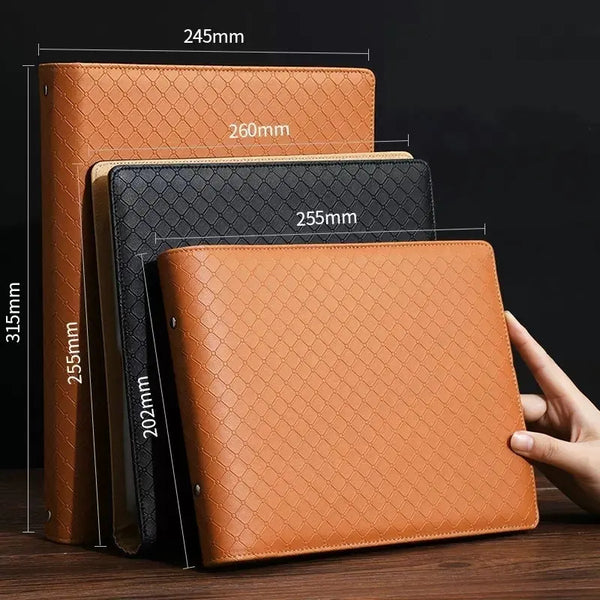 Fashion Colors Business Card Book Large Capacity Name Card Holder 1000 Business Cards Organizer PU Leather Card Holder Album