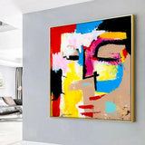 Fine Art Disturbia Large Abstract Painting on Canvas Wall Art Decor Artist Extra Large Handmade oil painting Living Room big Art