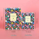 Flowery Agenda Planner Notebook Color Pages Monthly / Weekly Planner Universal Year Round Daily Planner Organizer Journal Book