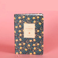 Flowery Agenda Planner Notebook Color Pages Monthly / Weekly Planner Universal Year Round Daily Planner Organizer Journal Book