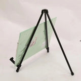 AOOKMIYA Foldable Aluminum Alloy Easel Portable Height Adjustable Table Easel Stand Versatile Tripod For Art Events Displays Canvas