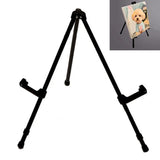 AOOKMIYA Foldable Aluminum Alloy Easel Portable Height Adjustable Table Easel Stand Versatile Tripod For Art Events Displays Canvas