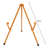 AOOKMIYA Foldable Aluminum Alloy Easel Portable Height Adjustable Table Easel Stand Versatile Tripod For Art Events Displays Canvas