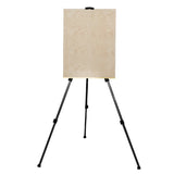 AOOKMIYA Foldable Artist Easel Sketch Stand Adjustable Metal Display Easel Painting Drawing Stand with Carrying Bag Top Art Supplies