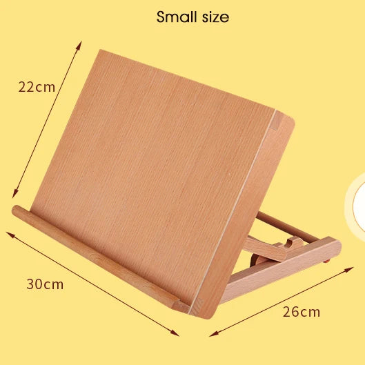 Wooden Easel Painting Easel Artist Desk Easel Portable Miniature Desk  Folding Easel Table Box Oil Paint
