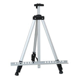 AOOKMIYA Folding Painting Easel Frame Portable Tripod Display Aluminium Adjustable Bracket for Outdoor Travelling Ornaments