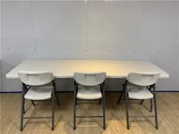 Folding Table Portable  Camping Furniture Portable Folding Camping Table and Chairs for Garden Picnic Hiking