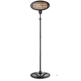 Free standing outdoor heater patio customized tip over switch 2000W patio heater