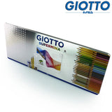 GIOTTO Italy Color Pencil Set 46-color Iron Box Packed 50 Pieces of High-end Gift Drawing Color Lead Drawing Art Set