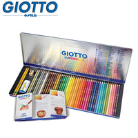 GIOTTO Italy Color Pencil Set 46-color Iron Box Packed 50 Pieces of High-end Gift Drawing Color Lead Drawing Art Set