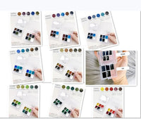 Germany Schmincke precipitation color watercolor paint sub-packaging new artist acuarela 1ml 2ml painting art supplies