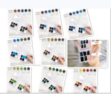 Germany Schmincke precipitation color watercolor paint sub-packaging new artist acuarela 1ml 2ml painting art supplies