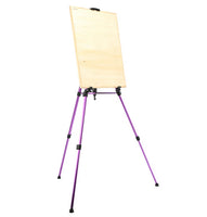 AOOKMIYA Ginflash Colored Easel Aluminium/iron Alloy Folding Painting Easel Frame Artist Adjustable Tripod Display Shelf With Outdoors