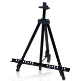 AOOKMIYA Ginflash Colored Easel Aluminium/iron Alloy Folding Painting Easel Frame Artist Adjustable Tripod Display Shelf With Outdoors