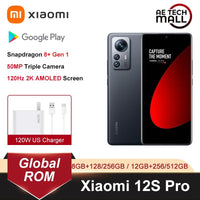 Global Rom Xiaomi 12S Pro 12 S Pro Snapdragon 8+ Gen 1 6.73 “AMOLED Display 50MP Triple Camera 120W Fast Charging