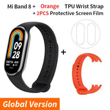 Global Version Xiaomi Mi Band 8 Heart Rate Blood Oxygen Monitoring 1.62" AMOLED Touch Display 150+ Fitness Modes 190mAh Battery