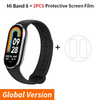 Global Version Xiaomi Mi Band 8 Heart Rate Blood Oxygen Monitoring 1.62" AMOLED Touch Display 150+ Fitness Modes 190mAh Battery