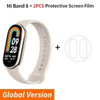 Global Version Xiaomi Mi Band 8 Heart Rate Blood Oxygen Monitoring 1.62" AMOLED Touch Display 150+ Fitness Modes 190mAh Battery