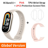 Global Version Xiaomi Mi Band 8 Heart Rate Blood Oxygen Monitoring 1.62" AMOLED Touch Display 150+ Fitness Modes 190mAh Battery