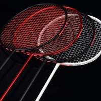 Guangyu 6U 72g Badminton Racket Full Carbon Fiber Shock absorbing stud Bat Training Entertainment Badminton Single Racquet