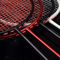 Guangyu 6U 72g Badminton Racket Full Carbon Fiber Shock absorbing stud Bat Training Entertainment Badminton Single Racquet