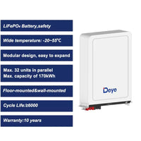 Deye LiFePO4 RW-M5.3 Pro Lithium Battery Solar Energy Storage Battery