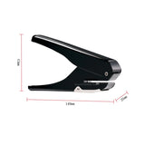 AOOKMIYA Oval Hole Punching Machine Business Card/document Card Paper Punches for Card Making Paper Hole Punch Office Supplies