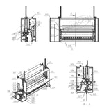 PYS Factory Directly Supply Warranty 1 year 220V&392V slitting machine menggorok rewinder rewinding and slitting machine