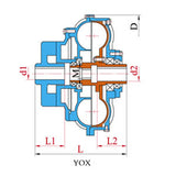 China kepai YOXy-360 YOXys-360 fluid couple fluid coupling