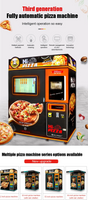 Smart Touch Screen Street Pizza Vending Machine Fast Food Self-Service Full Automatic Pizza Vending Machine