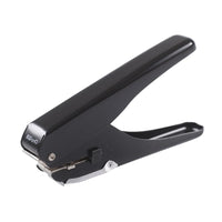 AOOKMIYA Oval Hole Punching Machine Business Card/document Card Paper Punches for Card Making Paper Hole Punch Office Supplies