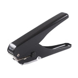 AOOKMIYA Oval Hole Punching Machine Business Card/document Card Paper Punches for Card Making Paper Hole Punch Office Supplies