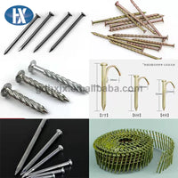 Good quality with low price manufacturer for nail machines screw nails