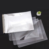 HD Transparente A5 Binder Folhas Paisagem Orçamento Binder Mangas A3 A4 Classeur PVC Bolsos