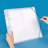 HD Transparente Photocard Binder para Crianças, Mangas De Pasta Quadrada, 30x30cm, 15x15cm