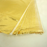 AOOKMIYA 1000 sheets 16x16cm Art Craft Paper Imitation Gold Sliver Genuine Copper Leaves - Foil Paper for Gilding Craft Decoration