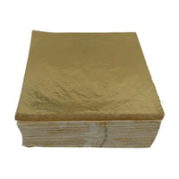 AOOKMIYA 1000 sheets 16x16cm Art Craft Paper Imitation Gold Sliver Genuine Copper Leaves - Foil Paper for Gilding Craft Decoration
