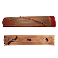 Hand Carved 21-String Guzheng Chinese Zither Instrument Harp Koto Wooden 21-String Concert Grade Old Paulownia W/ Carrying Bag